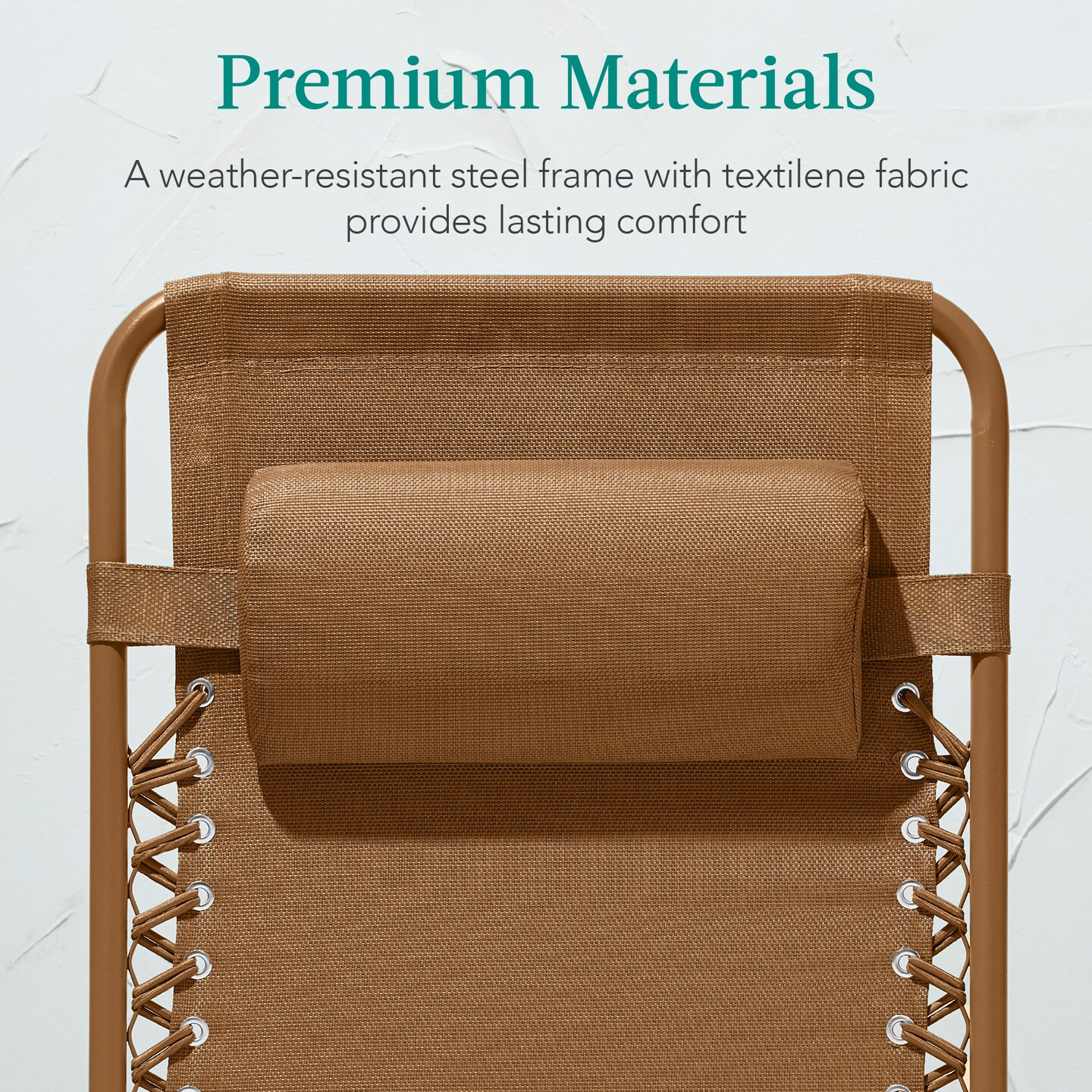 Best Choice Products Monochromatic Zero Gravity Chair, Folding Patio Recliner w/Side Tray, Headrest