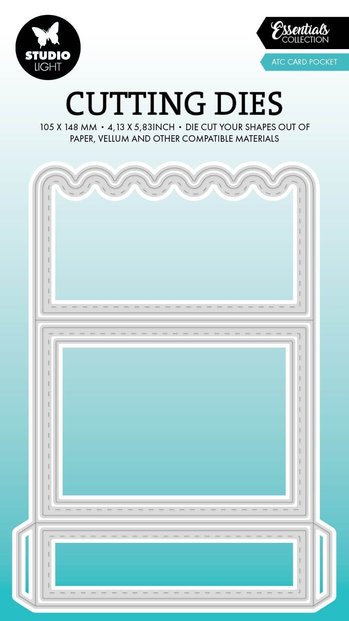 Studio Light Essentials Cutting Die-Nr. 789, ATC Card Pocket