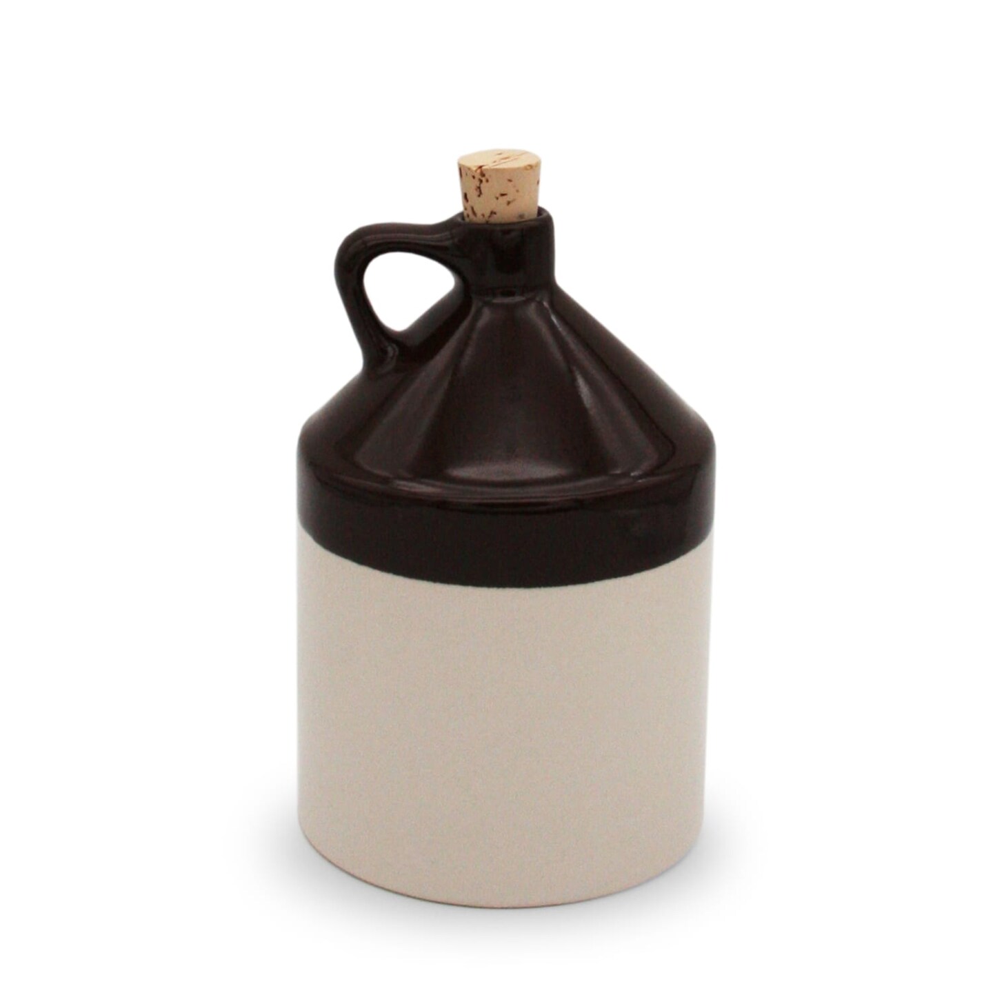 Ohio Stoneware Authentic Half Gallon Jug Natural Brown with Food Safe Glaze