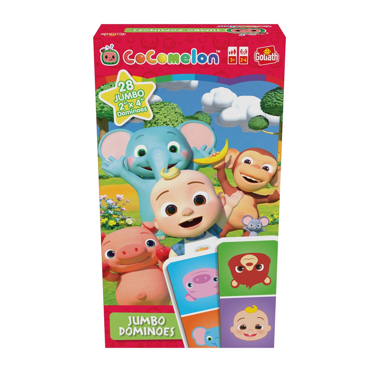 Cocomelon&#xAE; Jumbo Dominoes