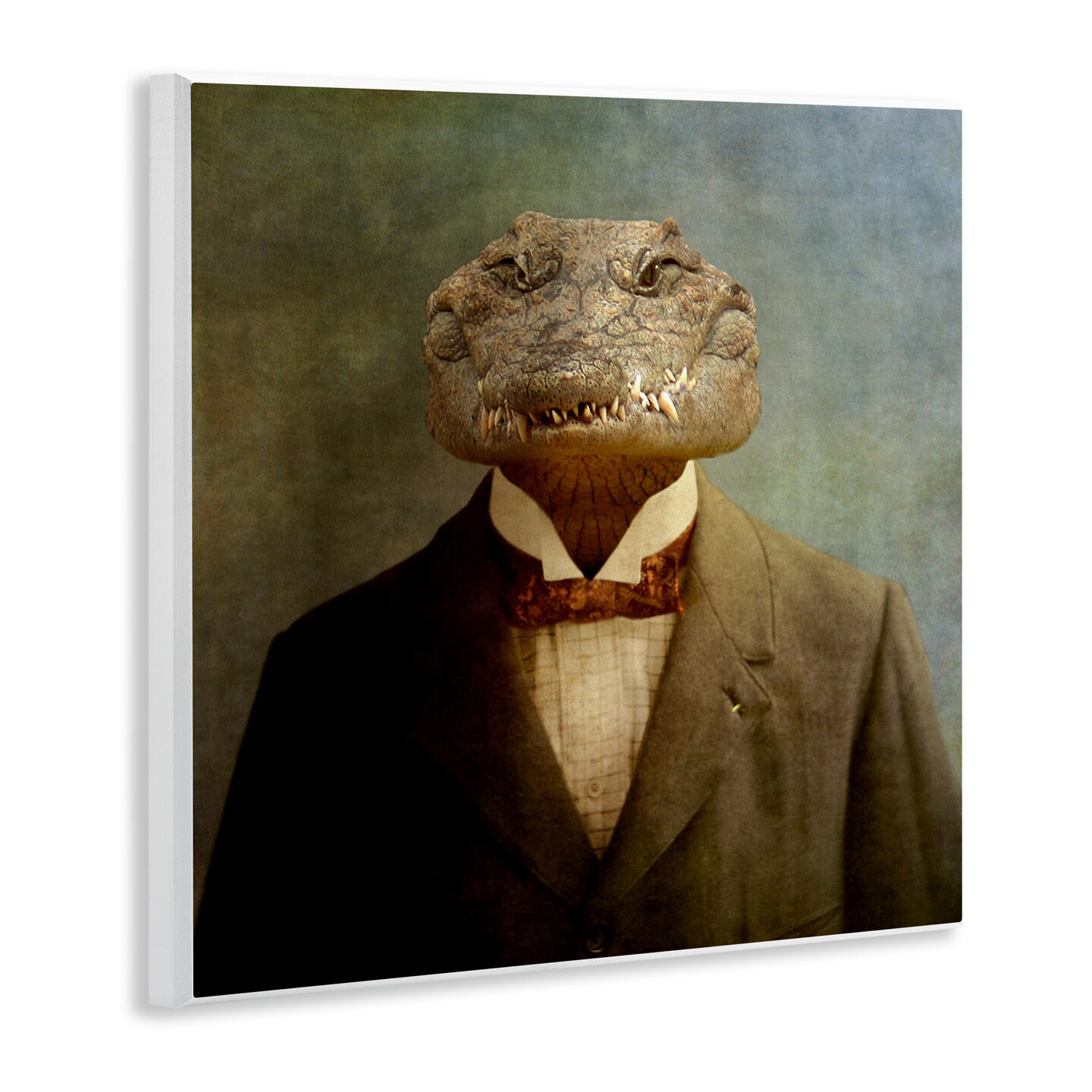 Stupell Industries Alligator in Business Suit Wall Plaque Art