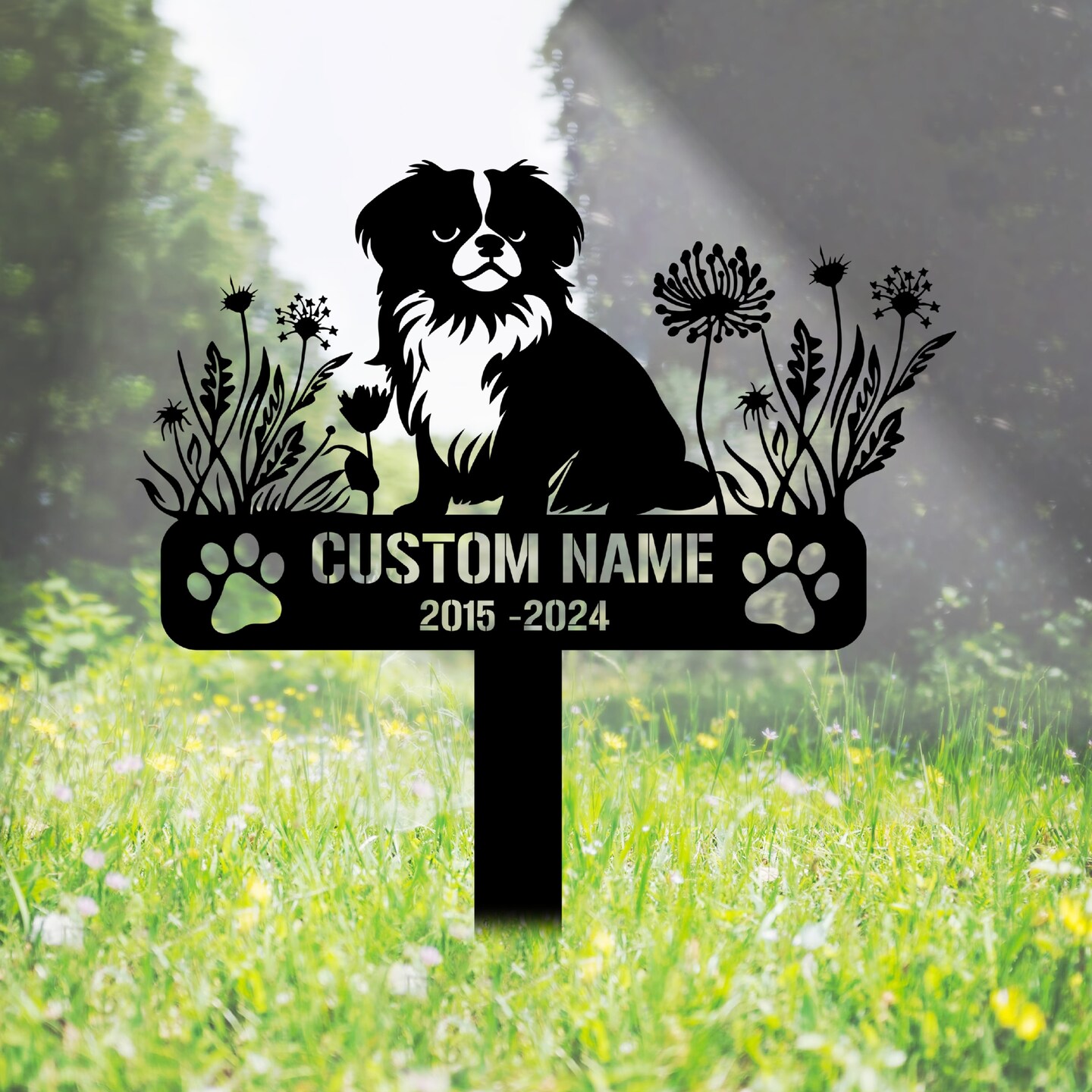 Tibetan Spaniel Planter Box - Multiple discount Colors Available