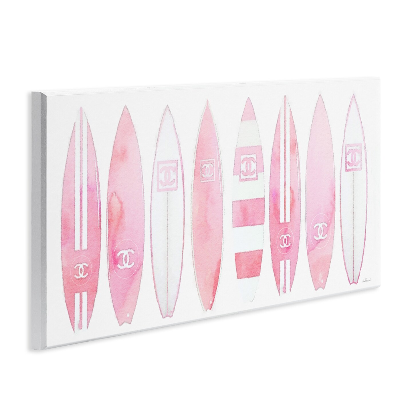 Stupell Industries Nautical Glam Fashion Surfboards Wall Plaque Art