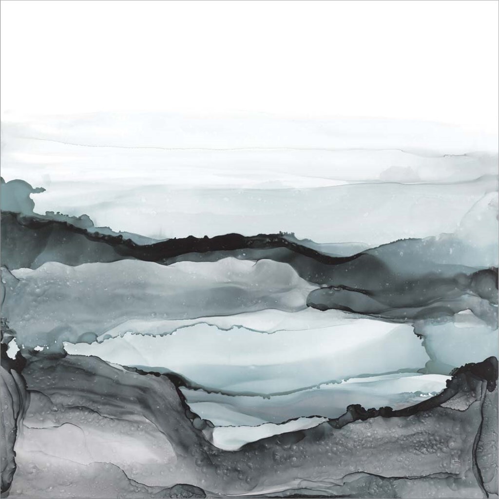 Light Aquascape II by Chris Paschke 24" x 24" Canvas Wall Art
