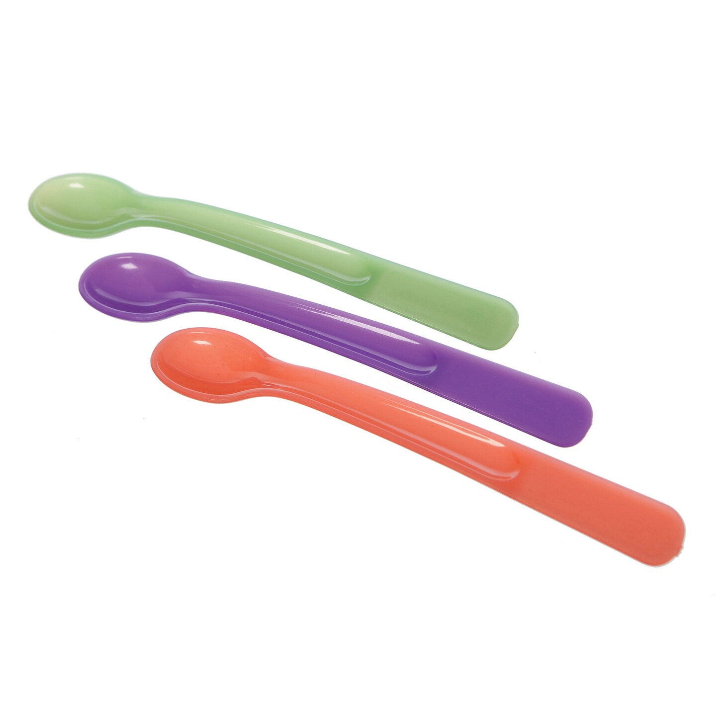 Heat Sensing Soft Tip Spoons, Pack of 3