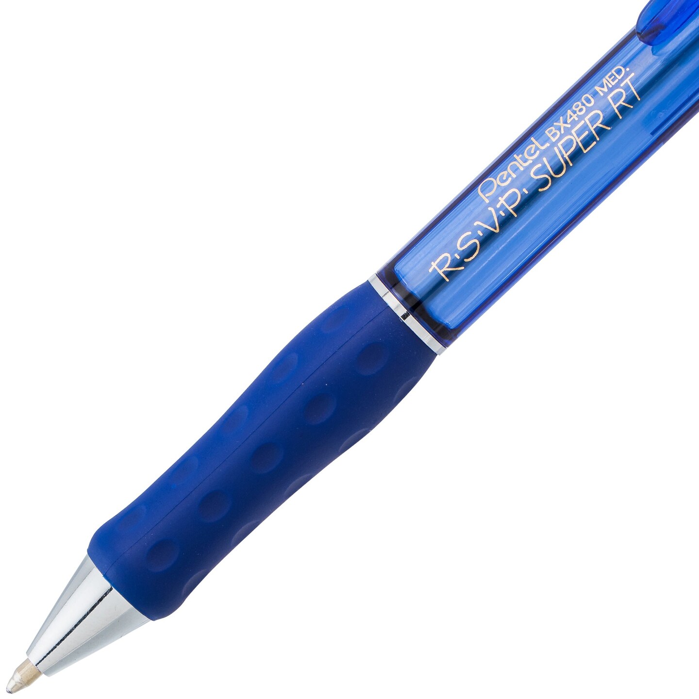 R.S.V.P.&#xAE; Super RT Retractable Ballpoint Pen, Blue