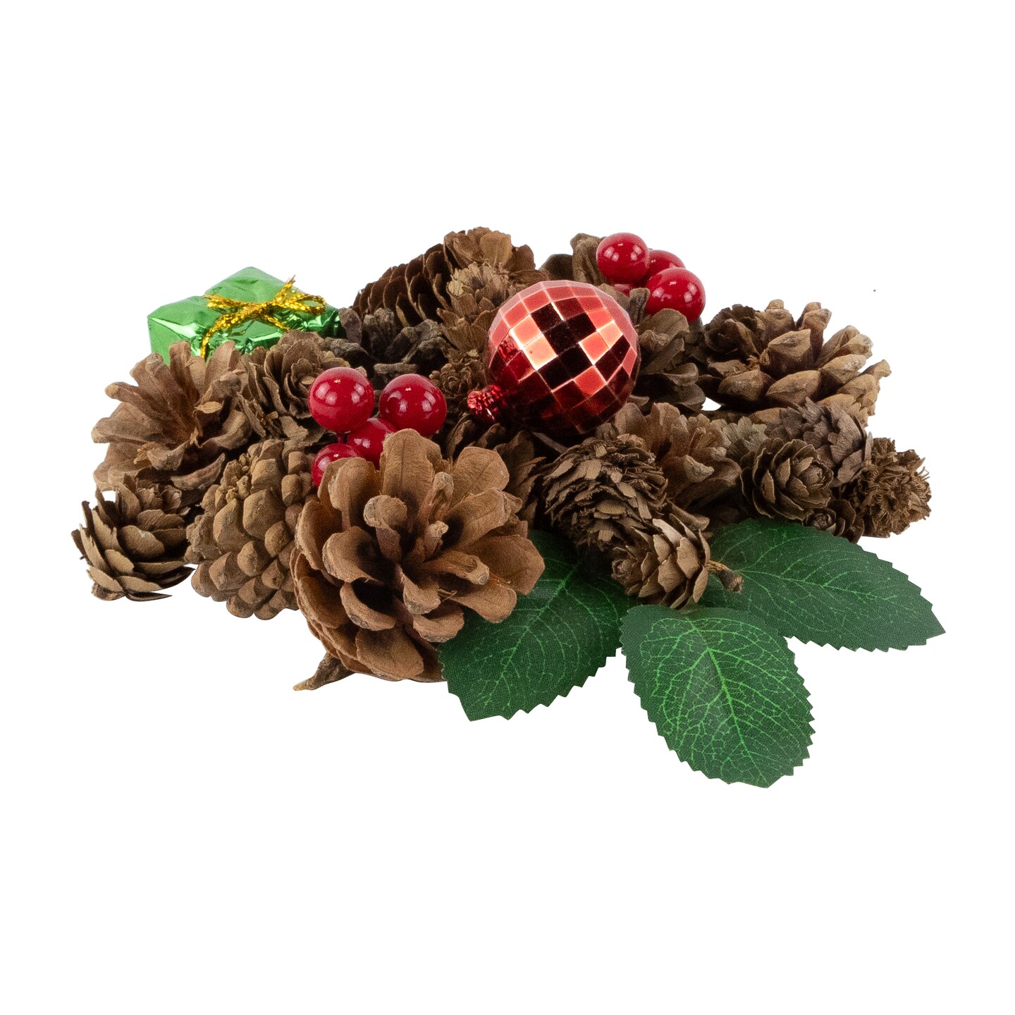 Northlight Ornament, Berries and Pinecones Christmas Decorations - 6&#x22;