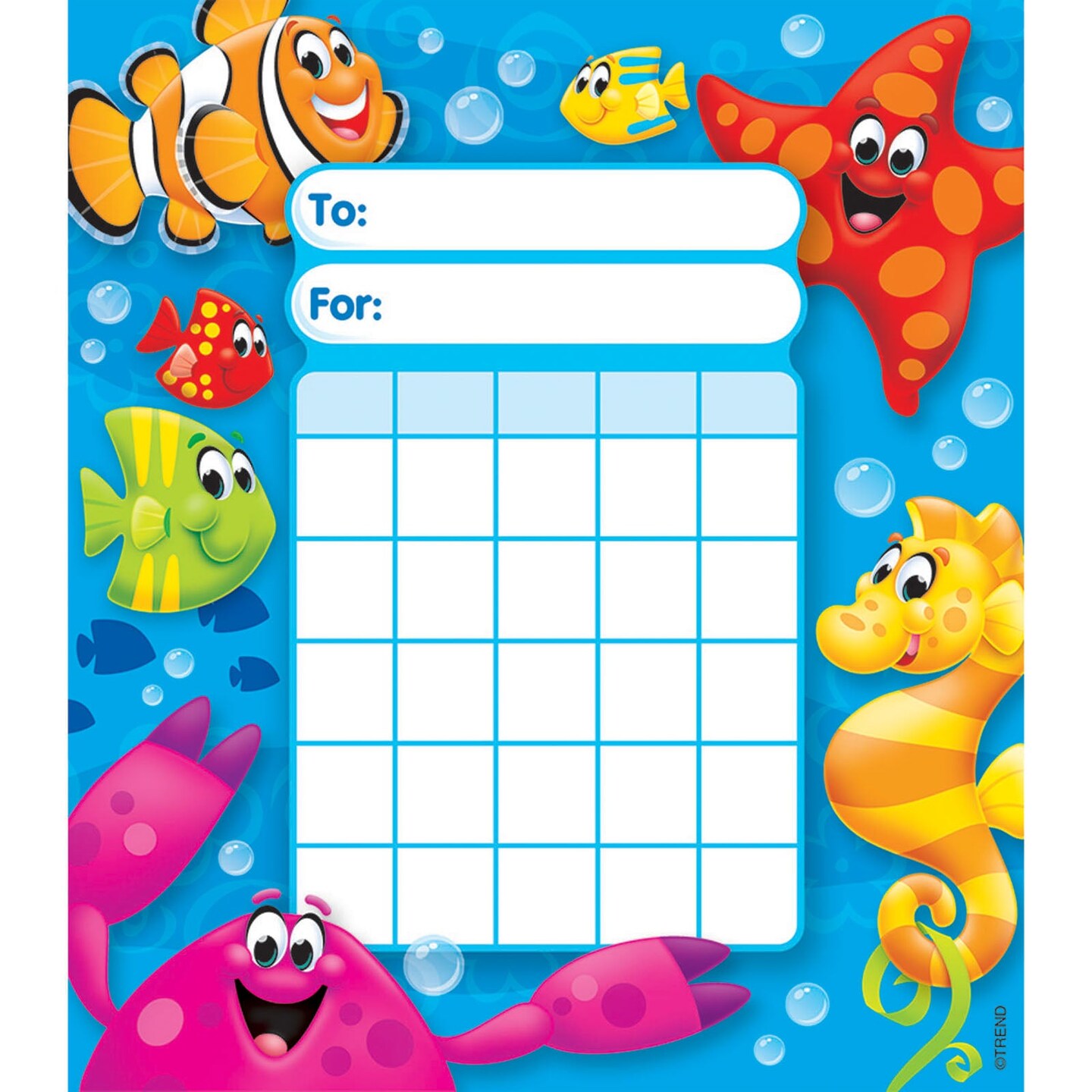 Sea Buddies&#x2122; Incentive Pad, 36 sheets