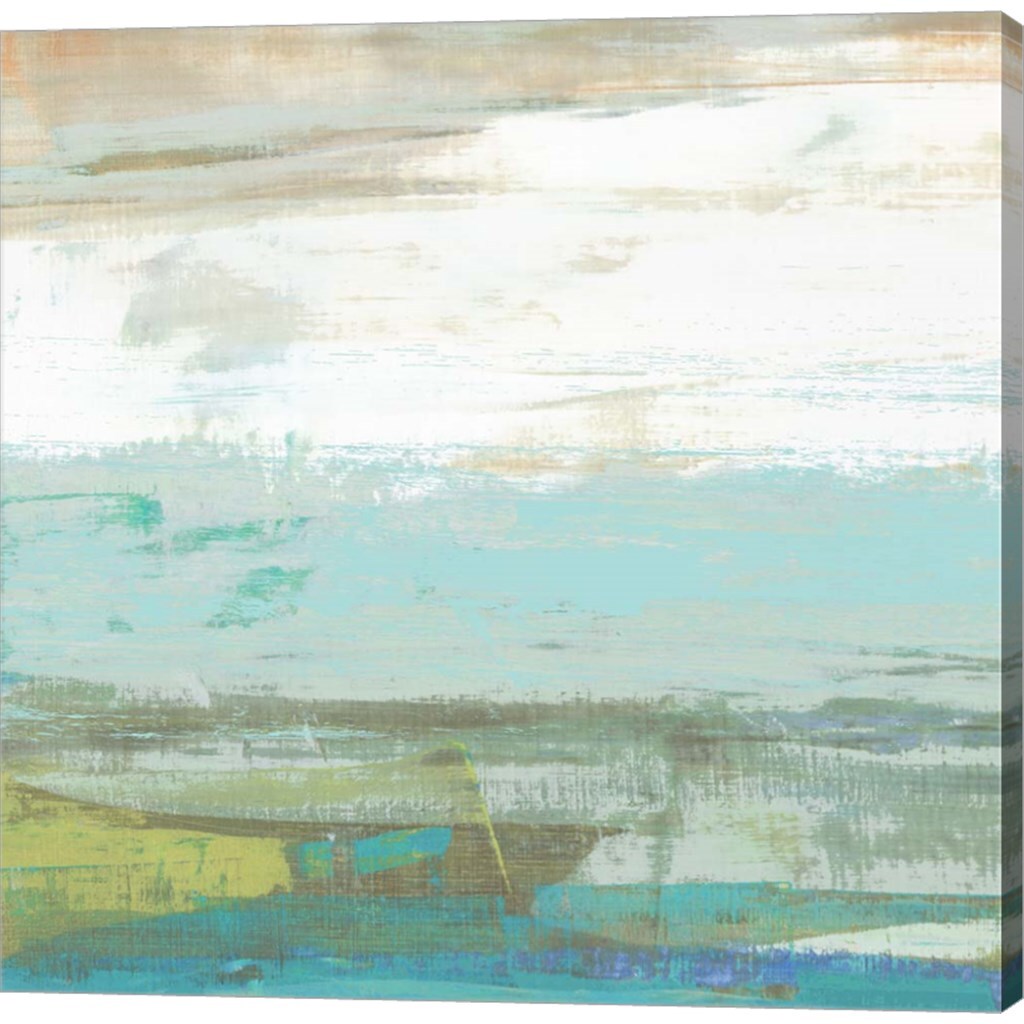Beach Wash No. 1 by Suzanne Nicoll 24&#x22; x 24&#x22; Canvas Wall Art