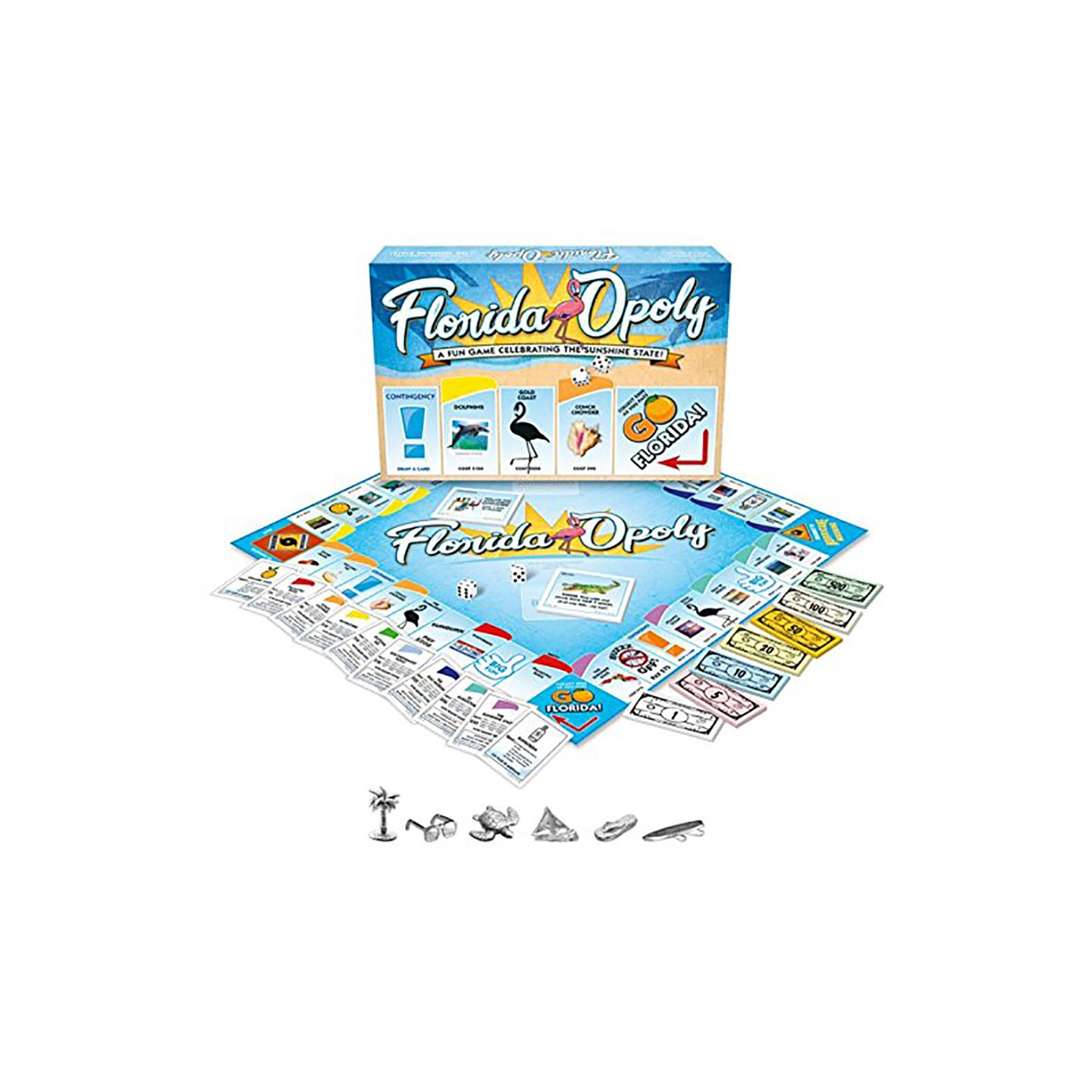 Late For The Sky: Florida-Opoly Monopoly Board Game