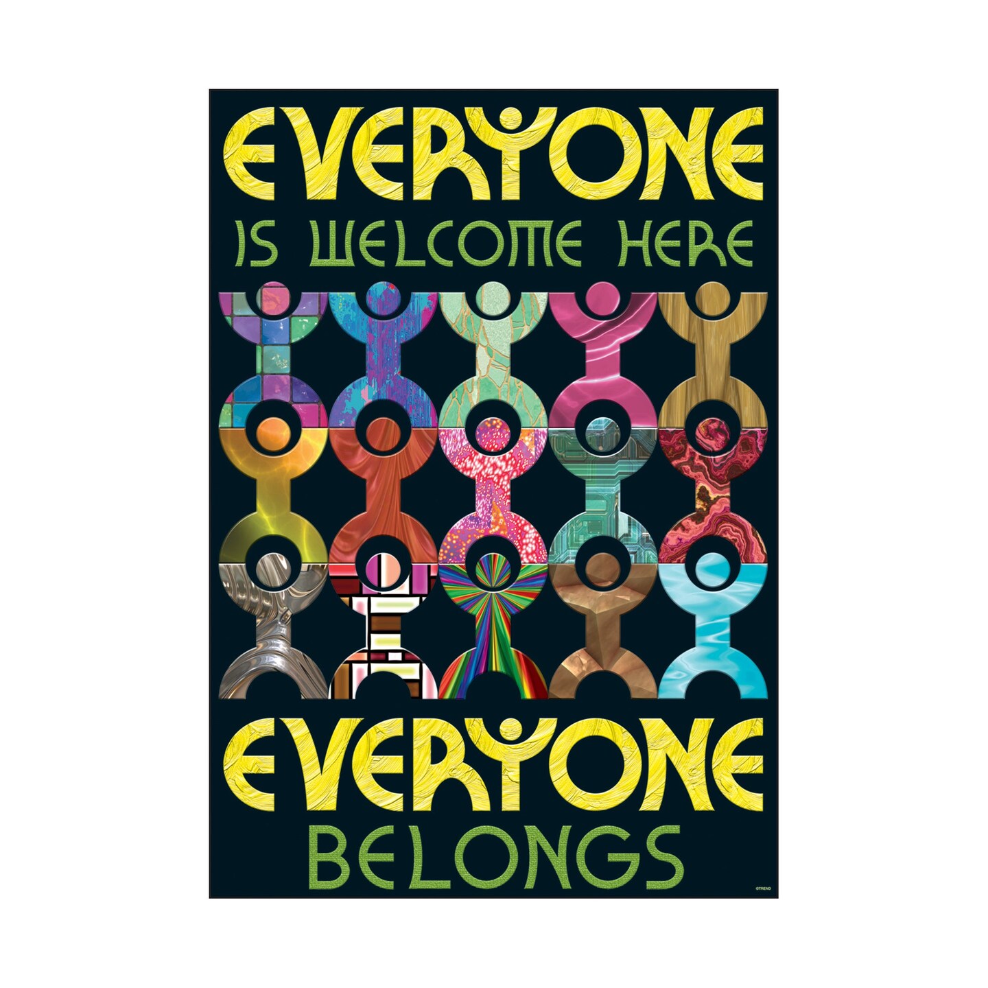 Everyone is welcome here... ARGUS&#xAE; Poster, 13.375&#x22; x 19&#x22;