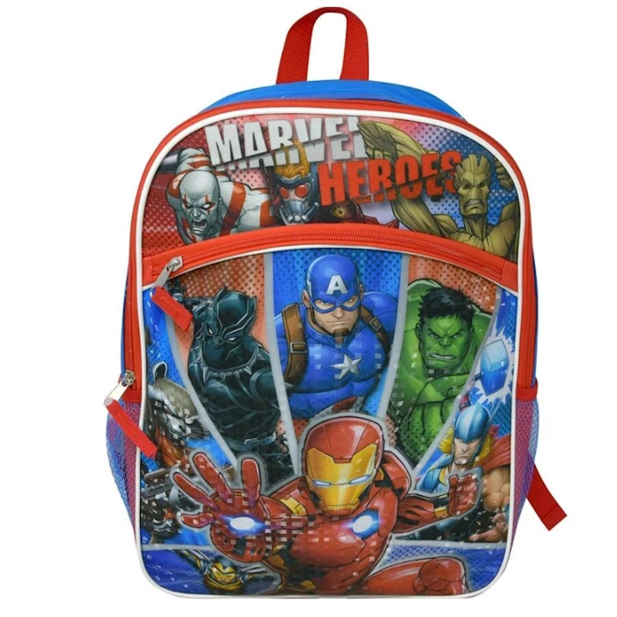 Marvel Avengers School Backpack 16&#x22; with front pocket