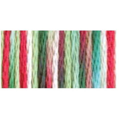 DMC Embroidery Floss, 6-Strand Multi-Color Variations - Very Merry