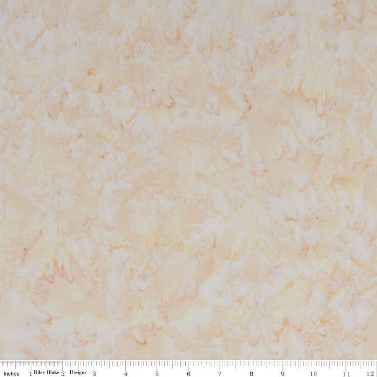 Fabric Riley Blake Pale Peach Hand Dyed Batiks 108" Wide Back by the Quarter Yard BTWB126
