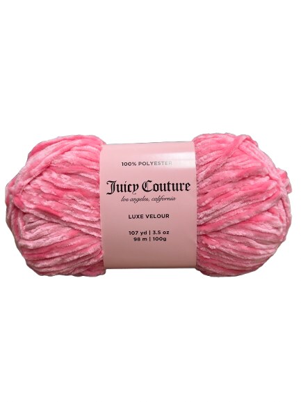 Juicy Couture Luxe Velour Yarn - 107 Yards | MakerPlace by Michaels
