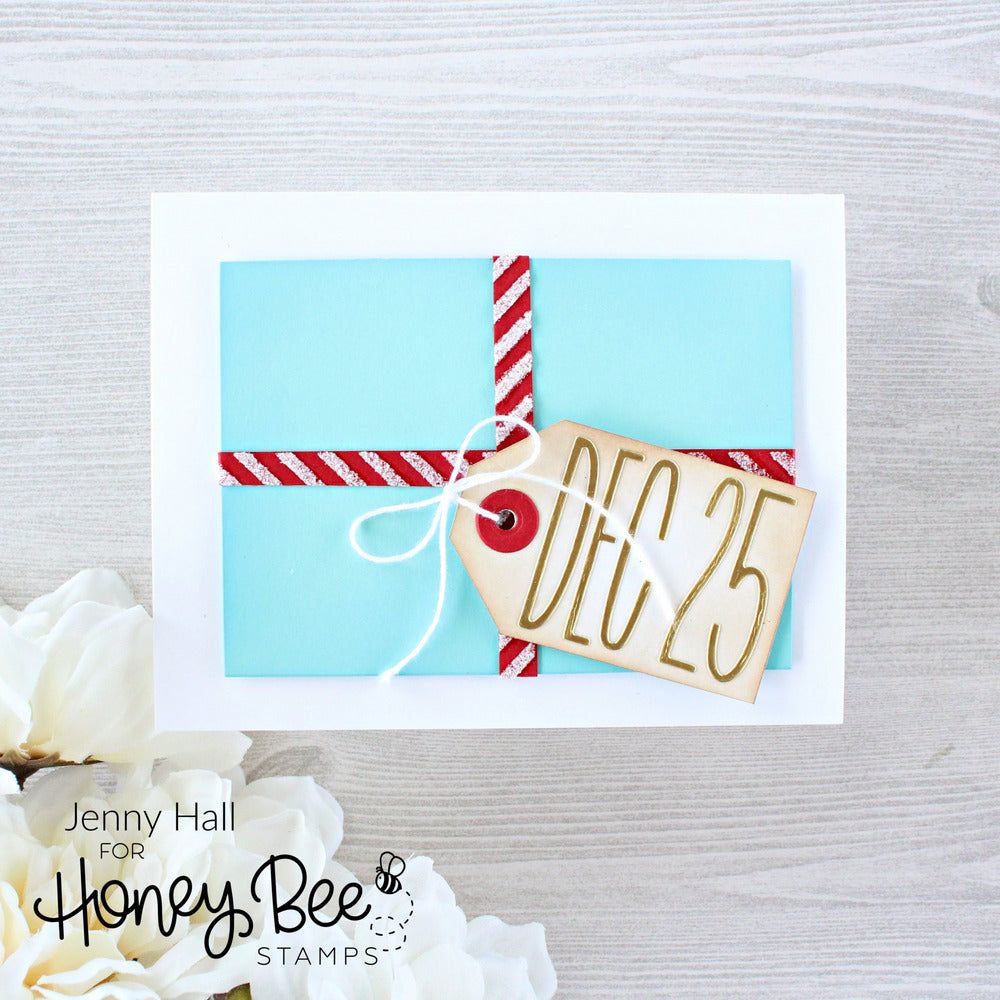 Bee Narrow Uppercase Alpha - Honey Cuts - Stand-Alone Dies RETIRING