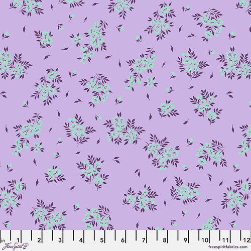 Fabric FreeSpirit Tula Pink Viola What a Ditz by the Quarter Yard PWTP253.VIOLA