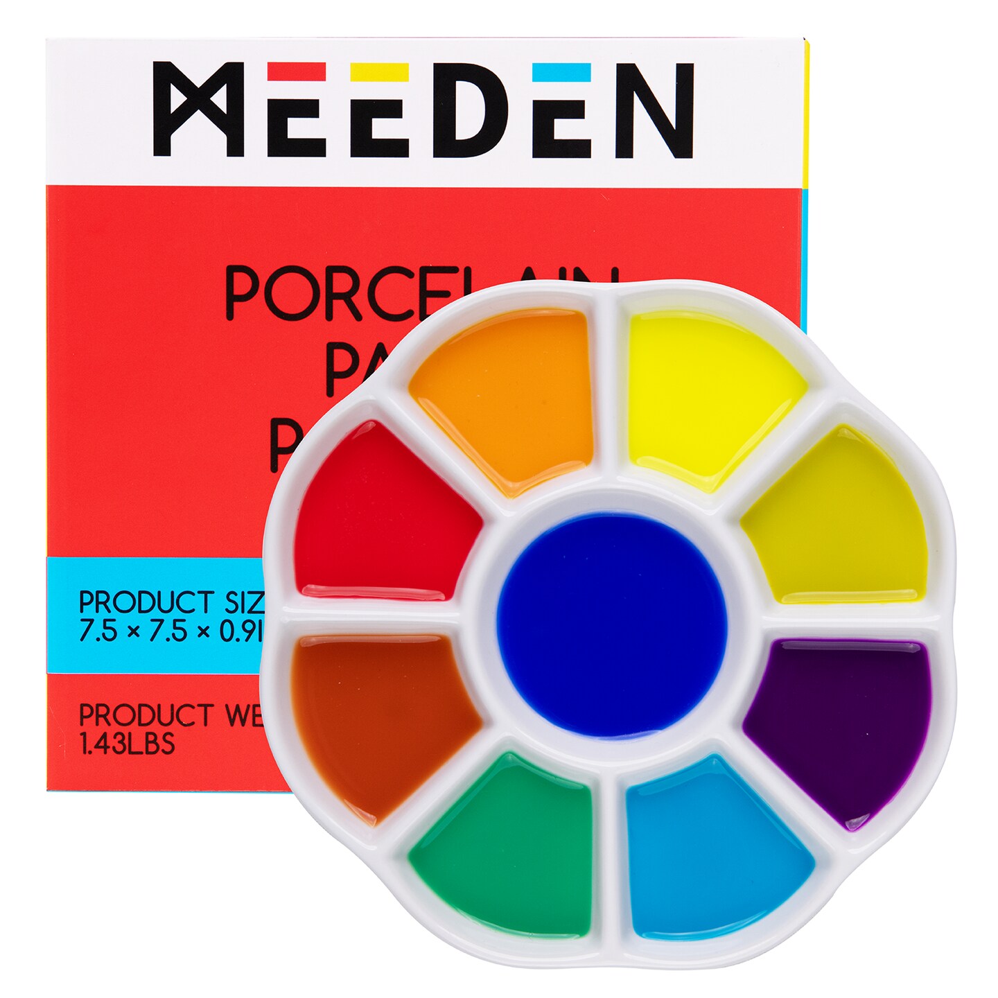 Circular Ceramic discount Paint Palette