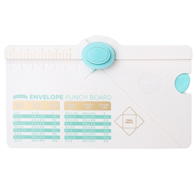 We R Memory Keepers Mini Envelope Punch Board (2 pieces) 660541