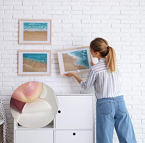 350 Pieces Clear Sticky Tack Adhesive Poster Tacky Putty Removable Round Putty Double-Sided Round No Traces Adhesive Sticke for Festival Decoration