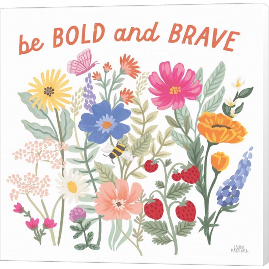 Wild Meadow II by Laura Marshall 12&#x22; x 12&#x22; Canvas Wall Art