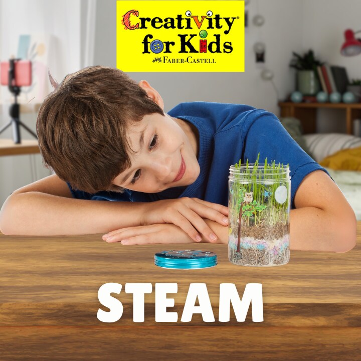 STEAM Craft: Grow 'N Glow Terrarium