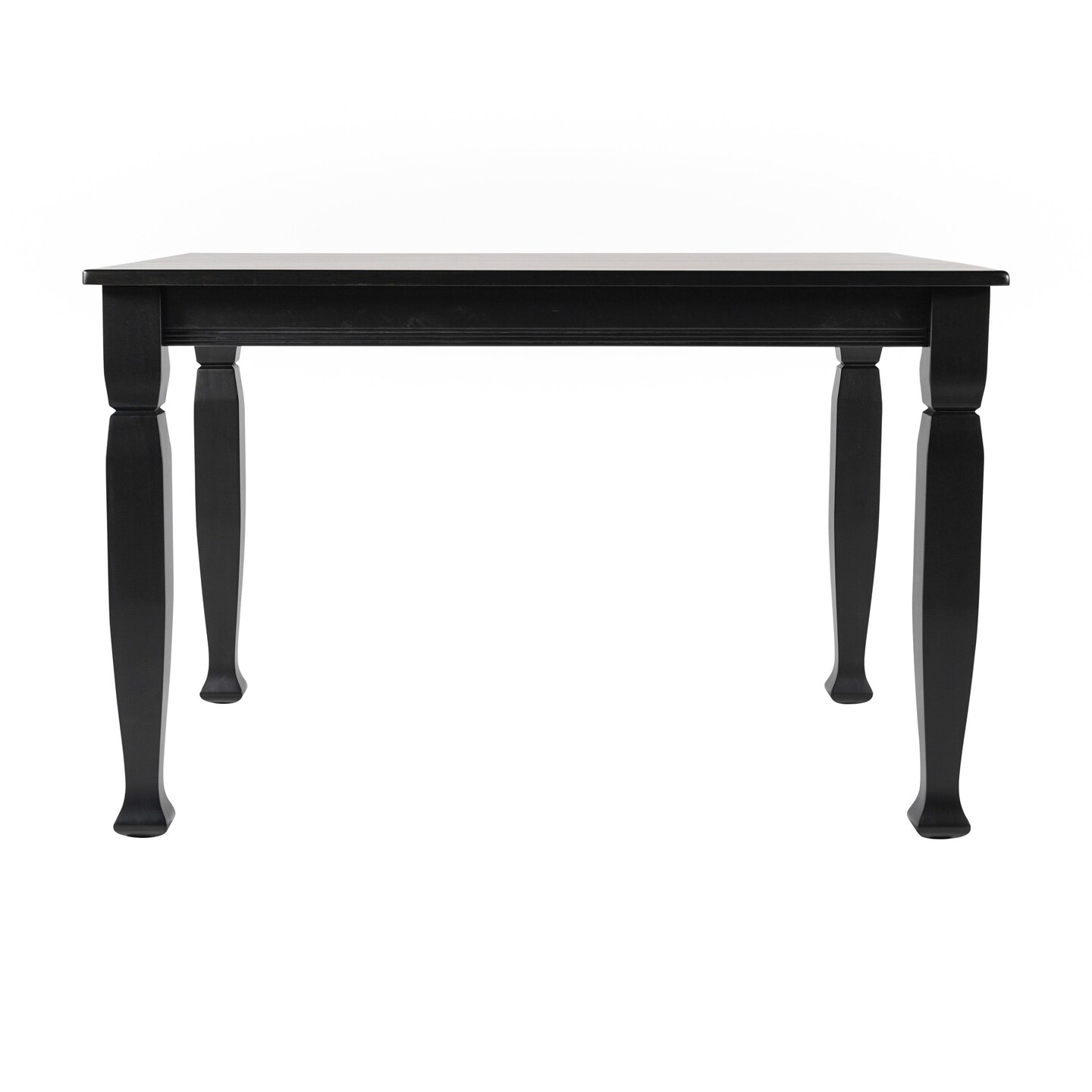 Merrick Lane Finnley Wooden Dining Table with Sculpted Legs