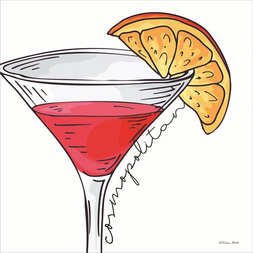 Cosmopolitan by Susan Ball 12&#x22; x 12&#x22; Canvas Wall Art