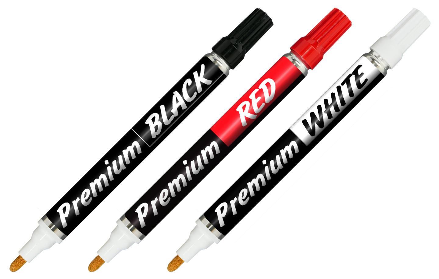 U-Mark Premium Glossy Paint Marker - Black