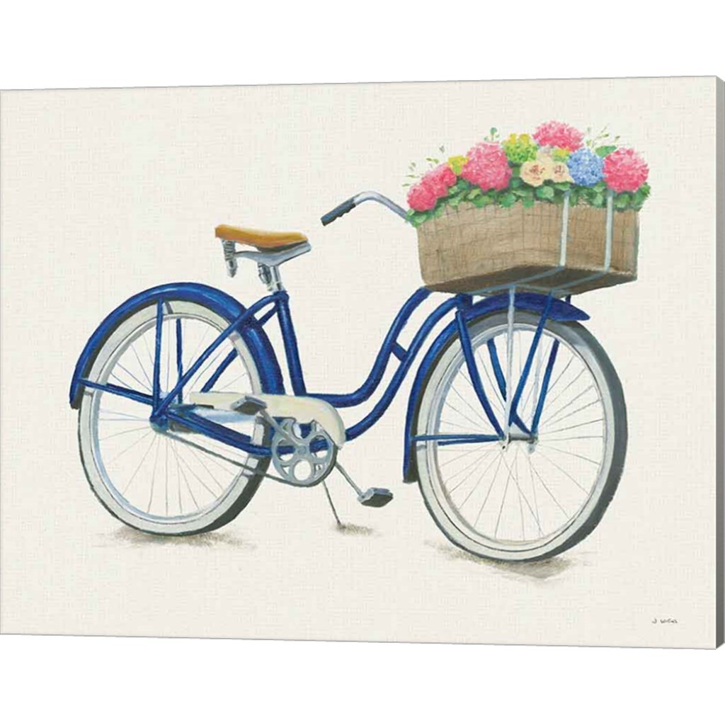 Beach Time II Neutral by James Wiens 20" x 16" Canvas Wall Art