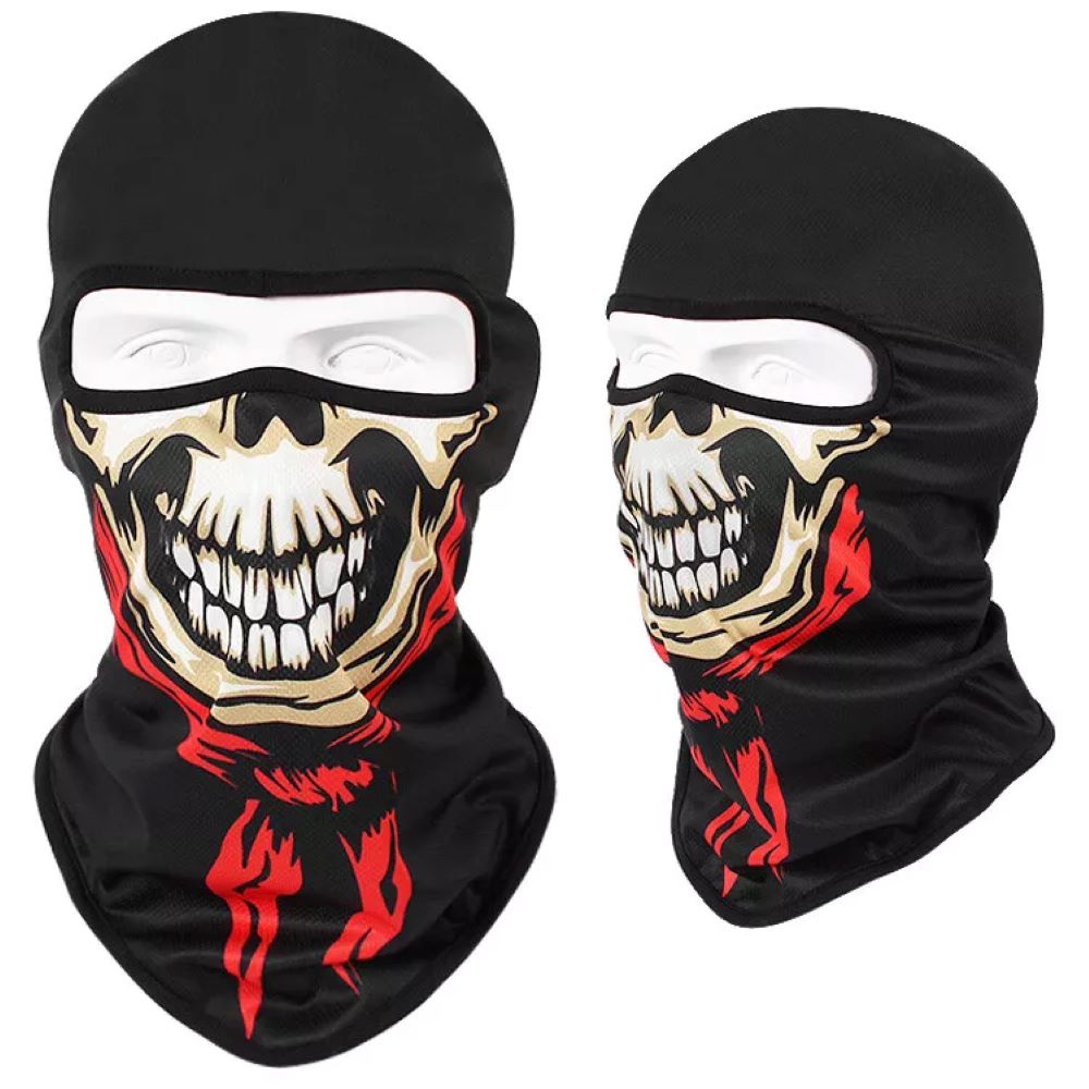 Kitcheniva Balaclava Halloween Skull Face Motorcycle Mask