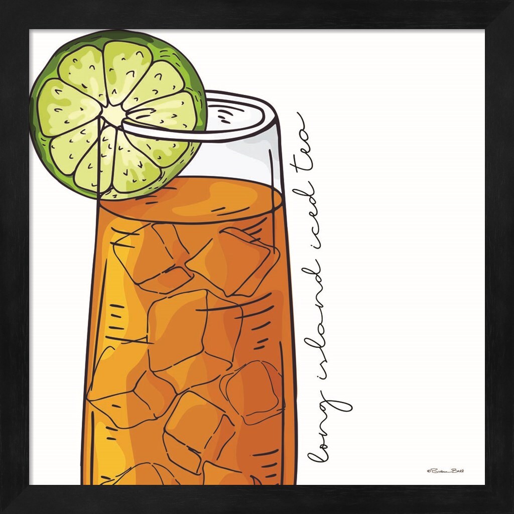 Long Island by Susan Ball 13&#x22; x 13&#x22; Framed Wall Art