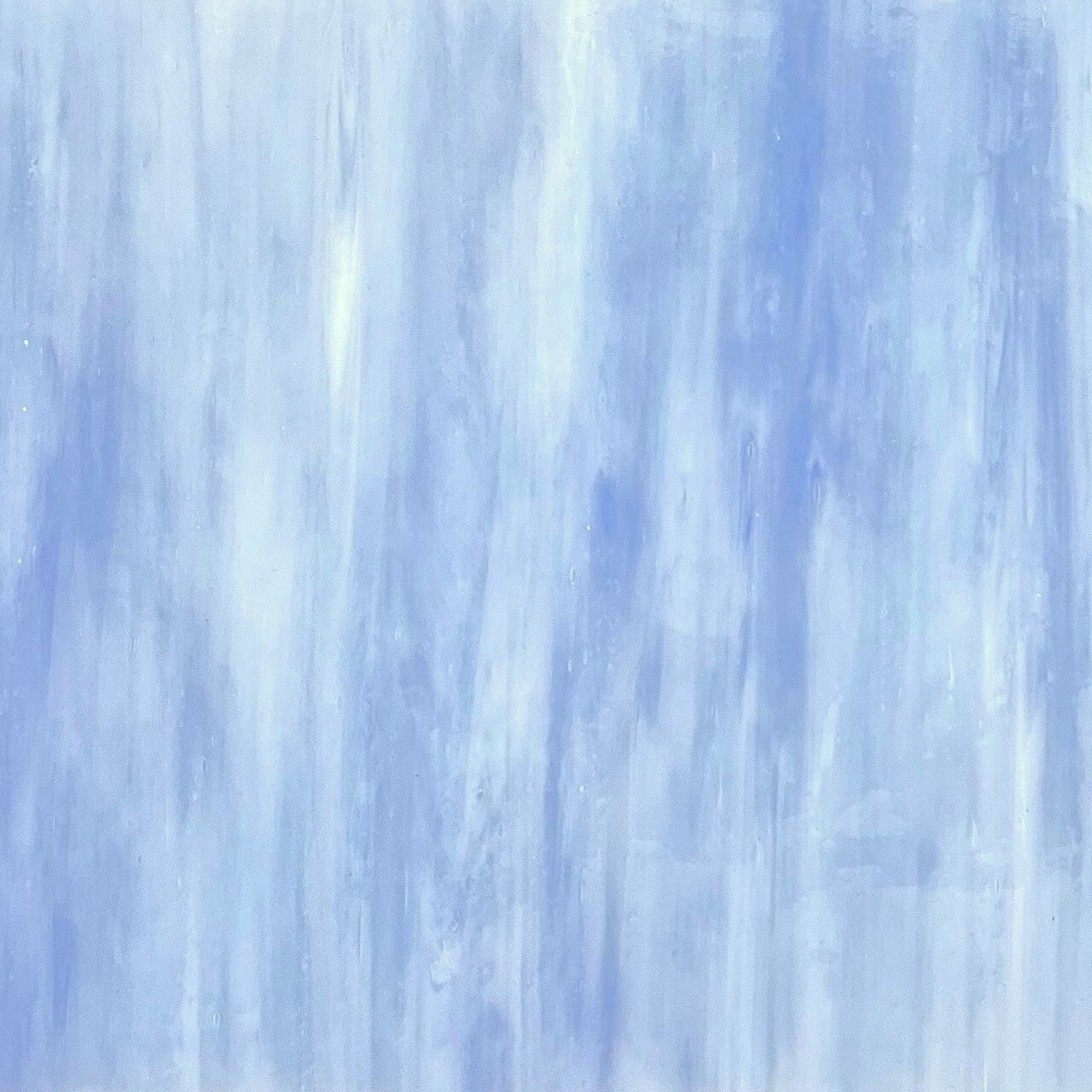 COE 96: 6&#x22; Square Blue Mixed Fusible Glass Sheets - 5 Pack