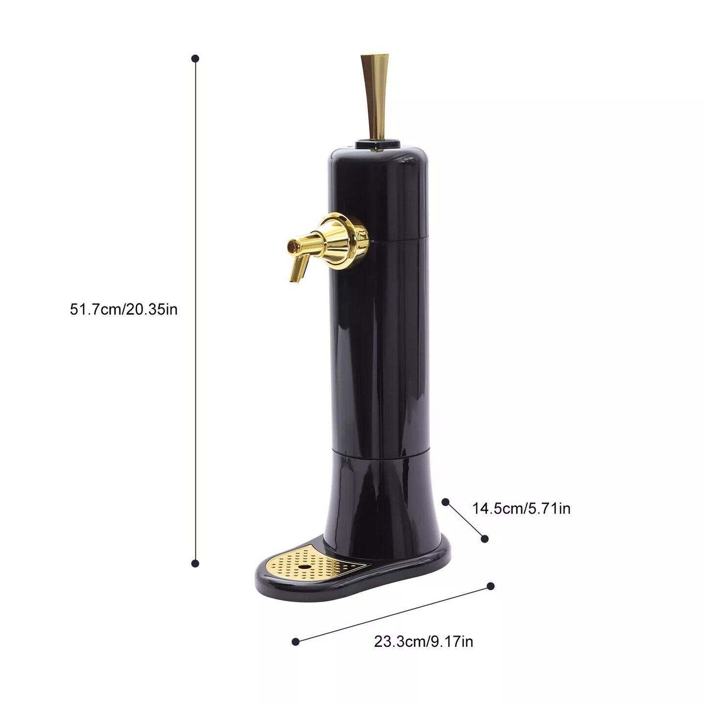 Kitcheniva Beer Foam Maker Dispenser Converts