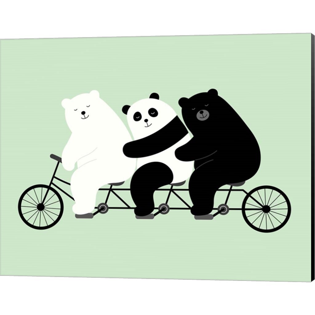 Family Time by Andy Westface 20&#x22; x 16&#x22; Canvas Wall Art
