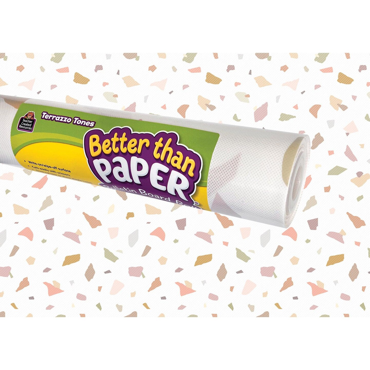 Better Than Paper&#xAE; Bulletin Board Roll, Terrazzo Tones, 4- Pack
