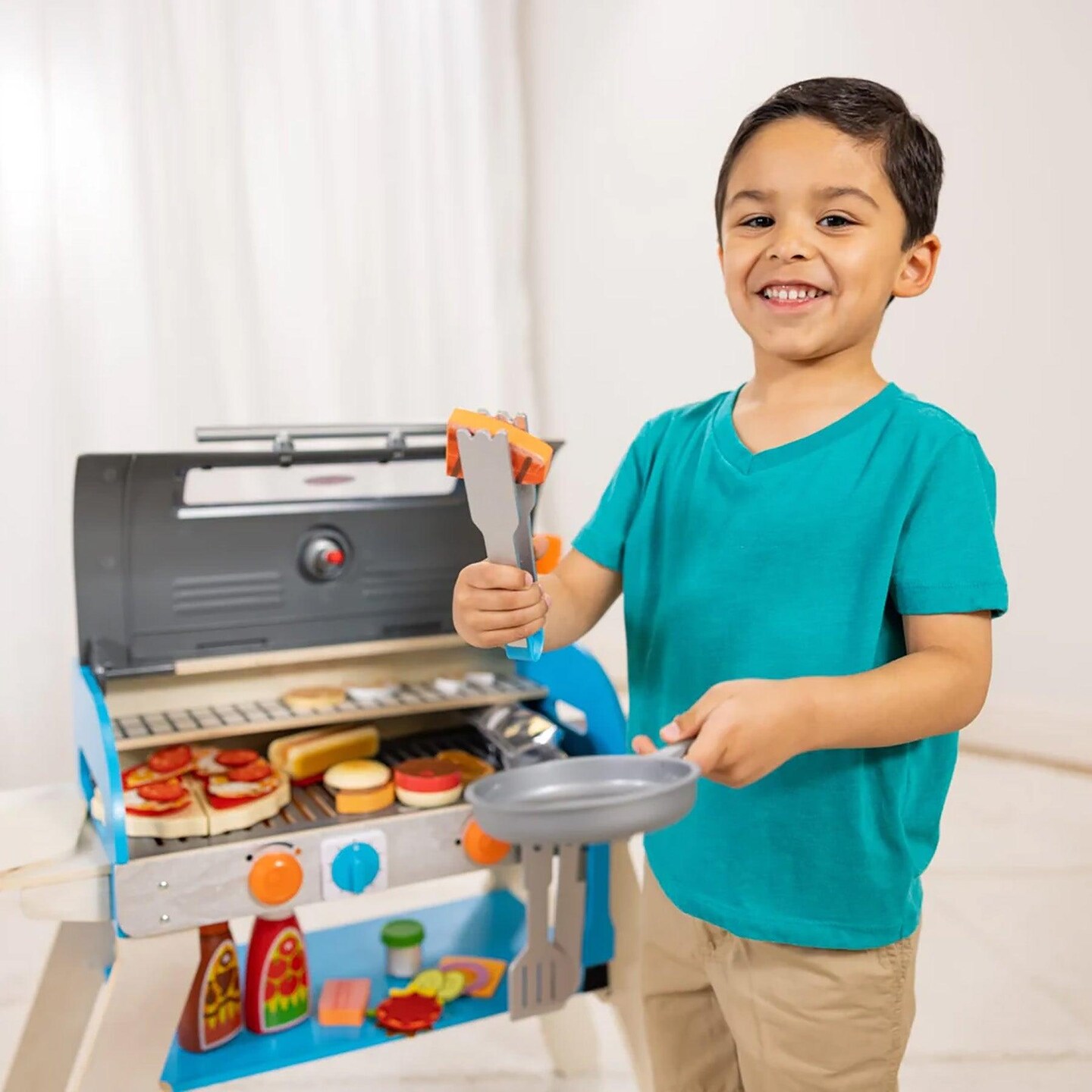 Deluxe Grill &#x26; Pizza Oven Playset