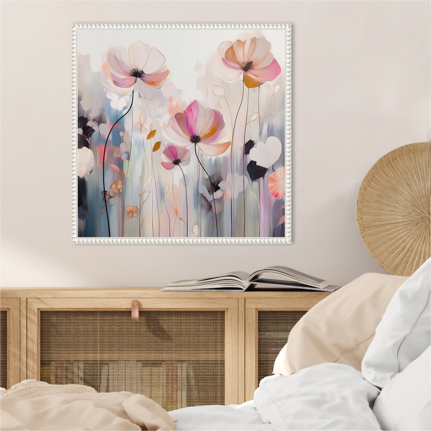 Spring Fling Flowers IV by Irena Orlov Framed Canvas Wall Art