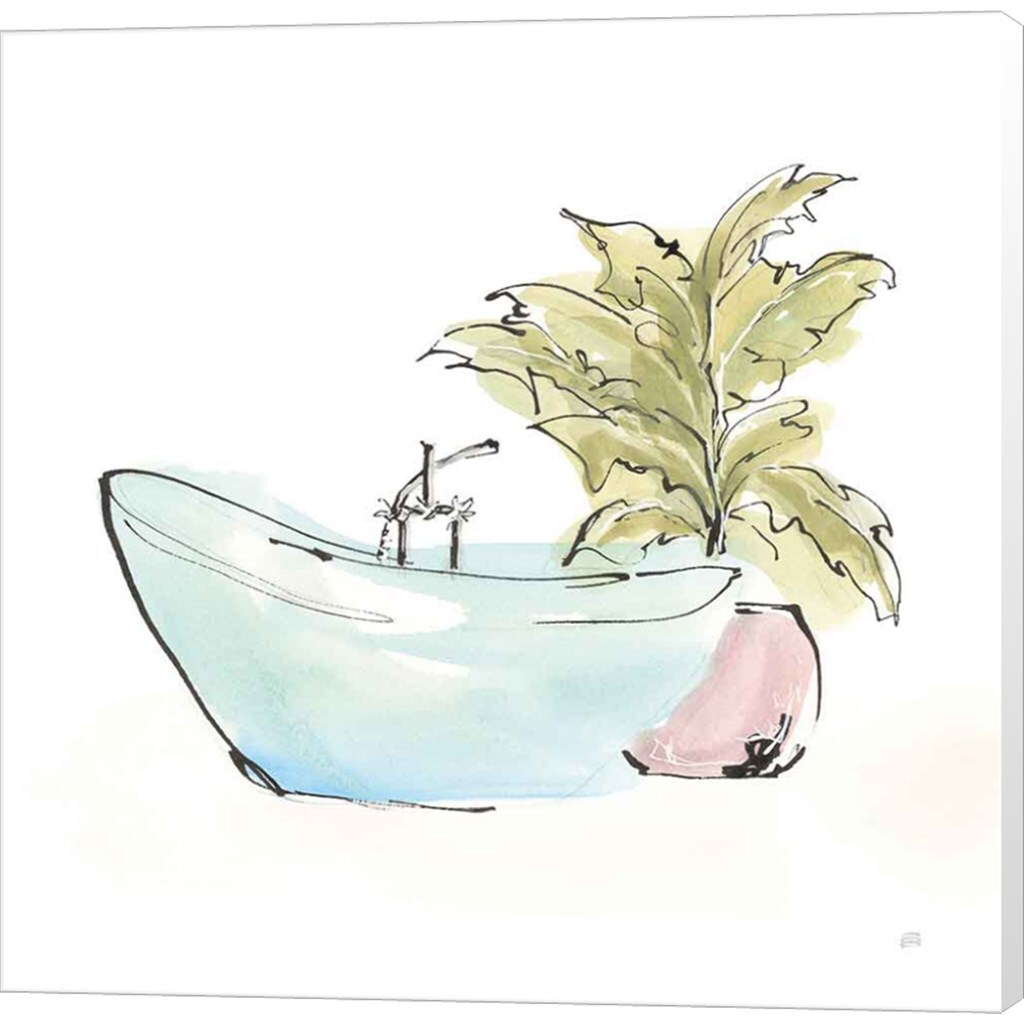 Tub VIII by Chris Paschke 12&#x22; x 12&#x22; Canvas Wall Art