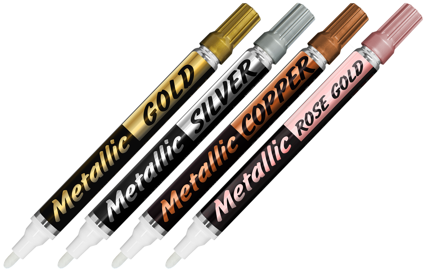 U-Mark Premium Metallic Paint Marker - Rose Gold