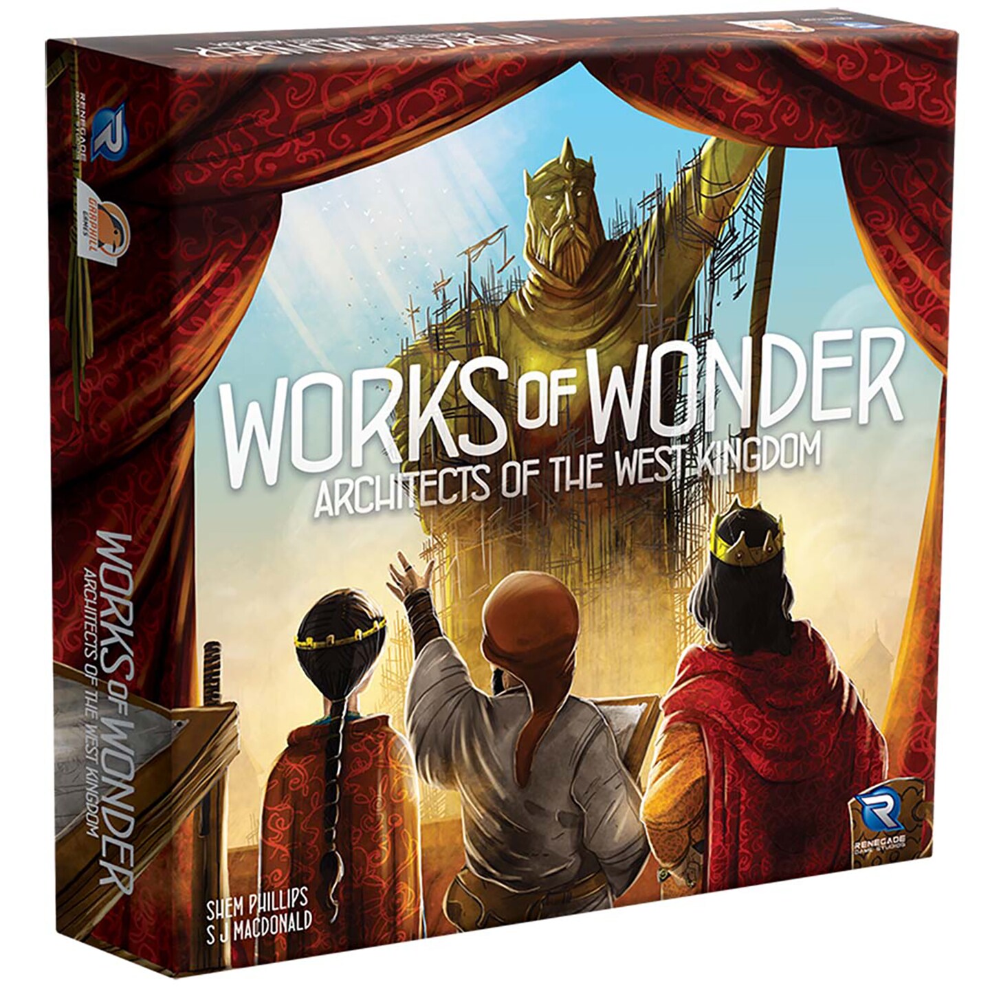 Architects of the West Kingdom: Works of Wonder - Expansion to Architects of the West Kingdom. 1-5 Players, Ages 12+, 60-80 Min Game Play