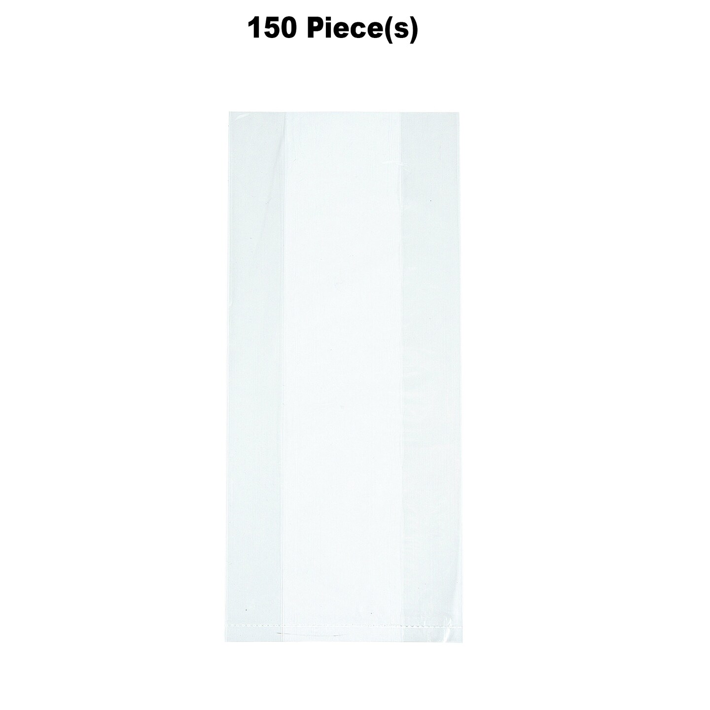 5 1/2&#x22; x 11&#x22; Bulk 150 Pc. Clear Cellophane Treat Bags