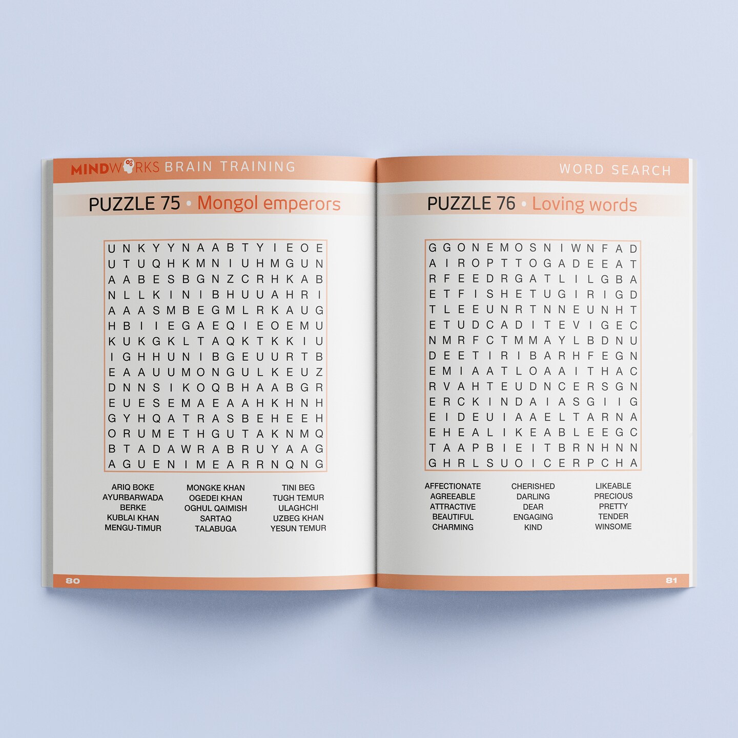 Mindworks: Word Search Puzzle Book, Puzzles Range Easy To Difficult, 288 Pages