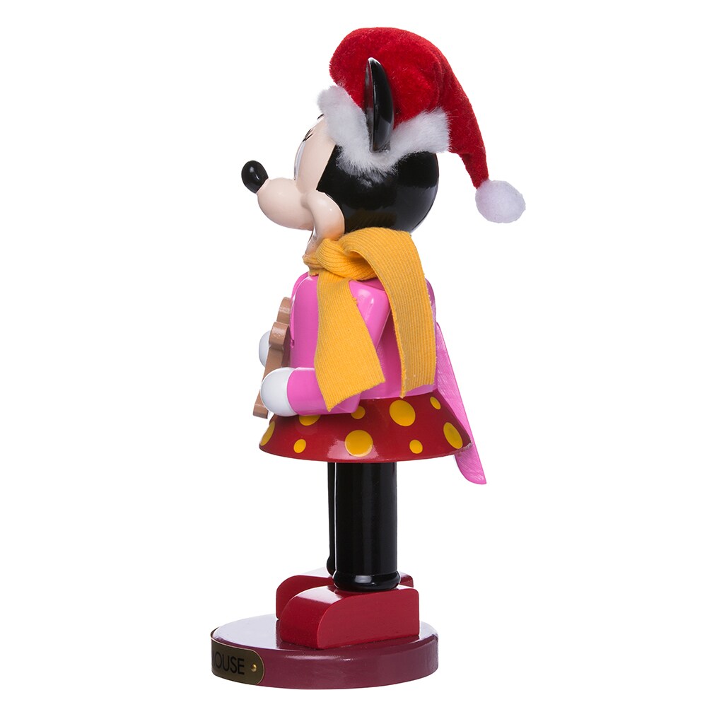 10&#x22; Disney&#xA9; Minnie Mouse With Gingerbread Doll Nutcracker