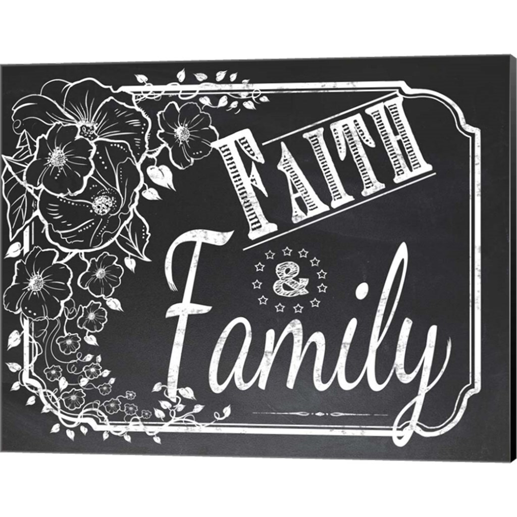 Chalk Board 4 by ALI Chris 20&#x22; x 16&#x22; Canvas Wall Art