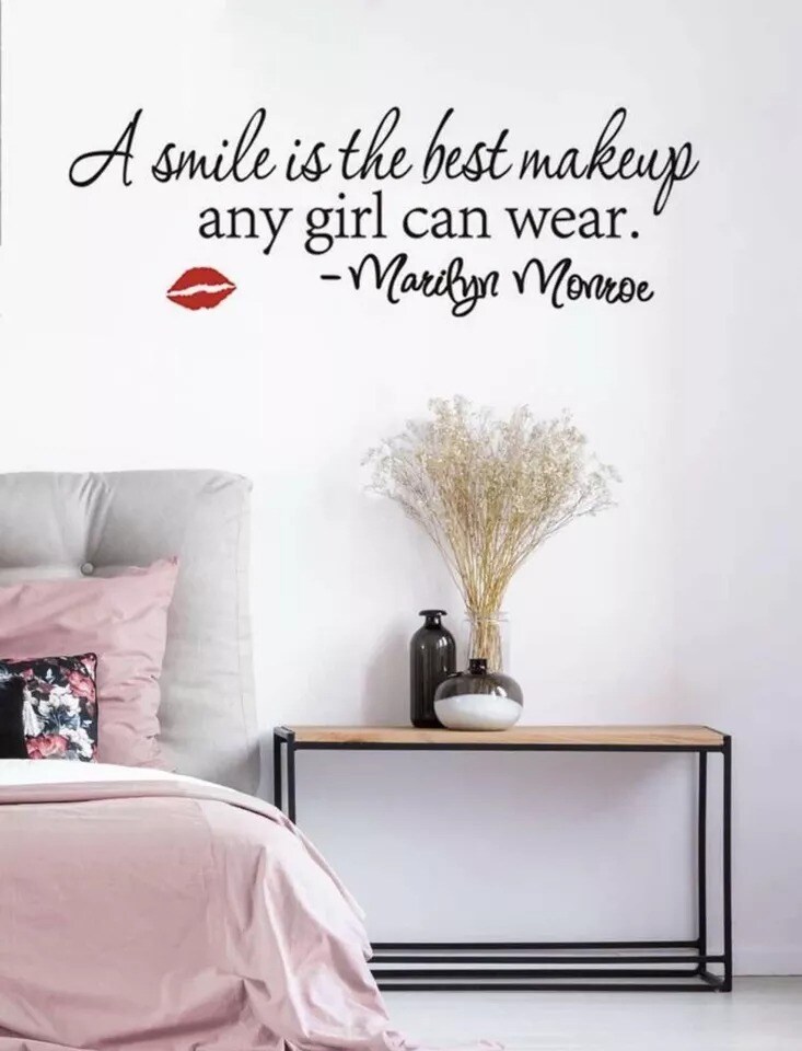 Celebrity Word Quote Wall Decal