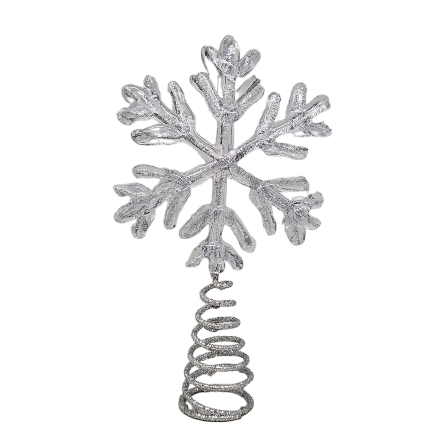 Miniature Snowflake Tree Toppers - Silver | Michaels