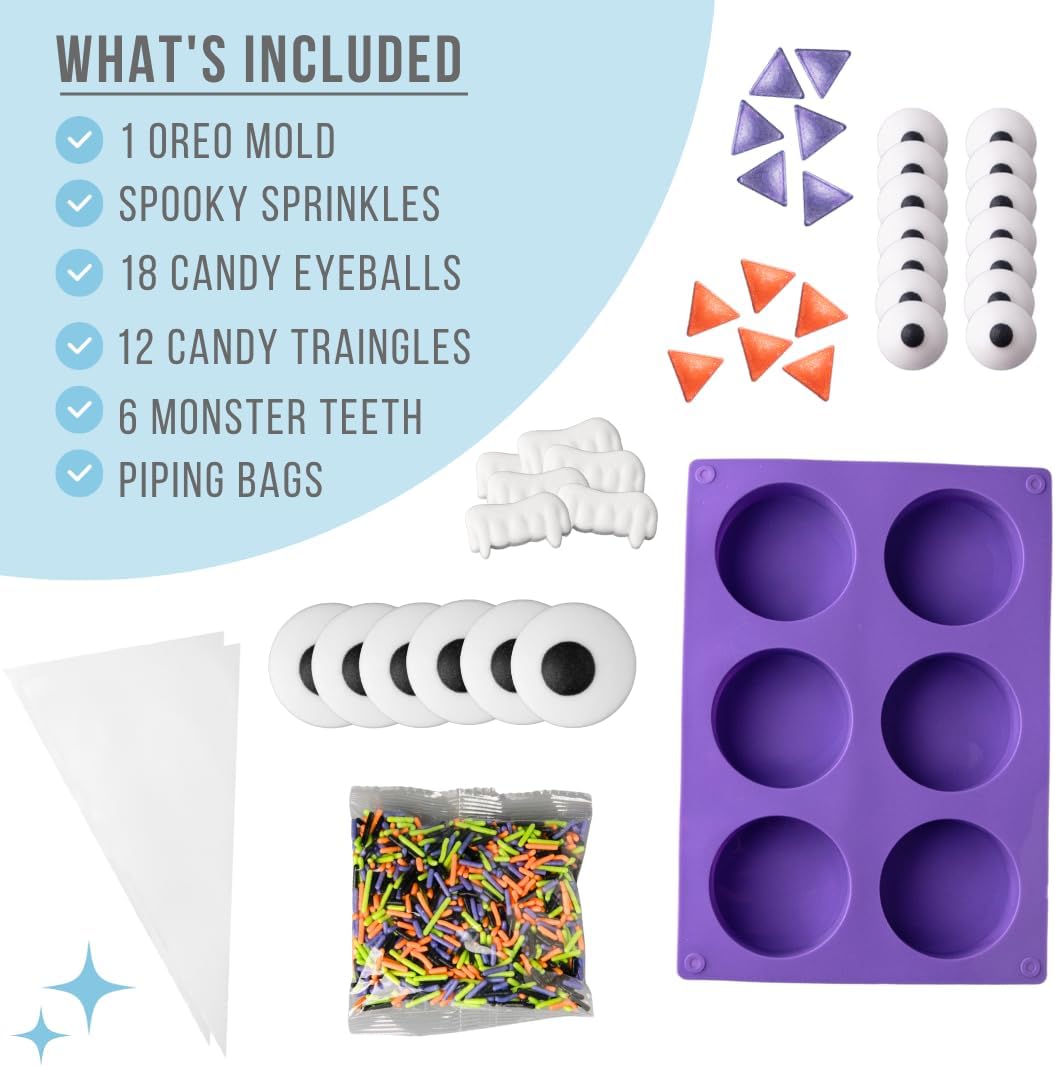 Sandwich Cookie Decorating Kit(Halloween)