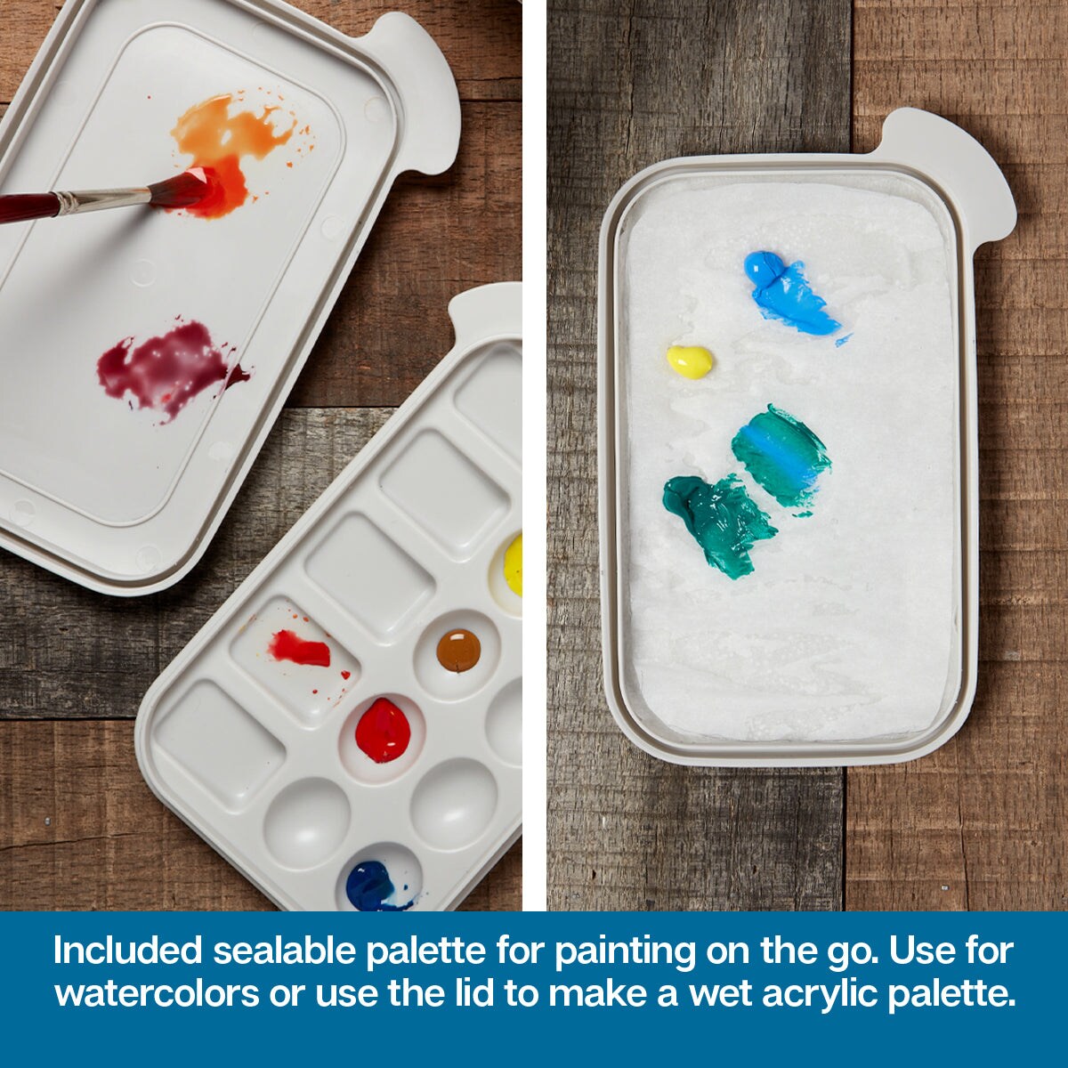 KINGART&#xAE; Brush Tub II