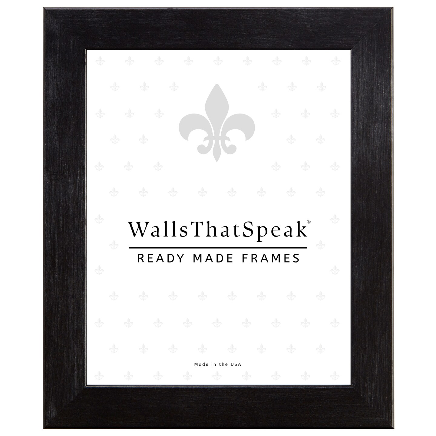 10x10 Picture Frame, Bauhaus 125 1.25 Inch Faux Wood MDF Moulding, Wall Display for Art, Posters, or Photos by wallsthatspeak